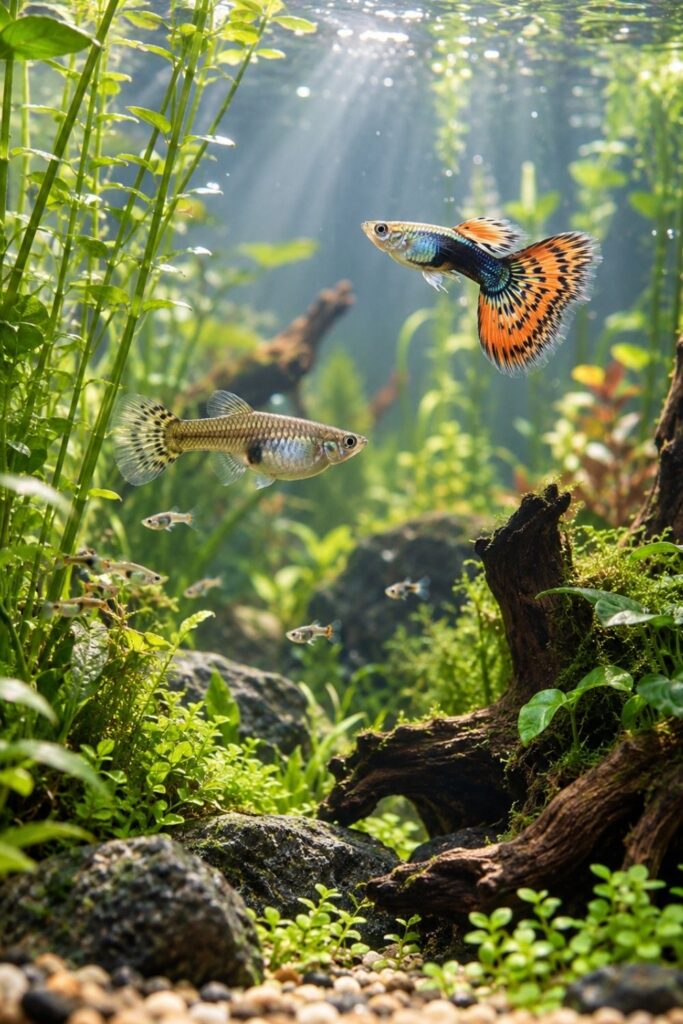 guppys t guppys en acuario